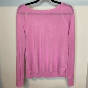 Zara Women's Pink Knit Sweater